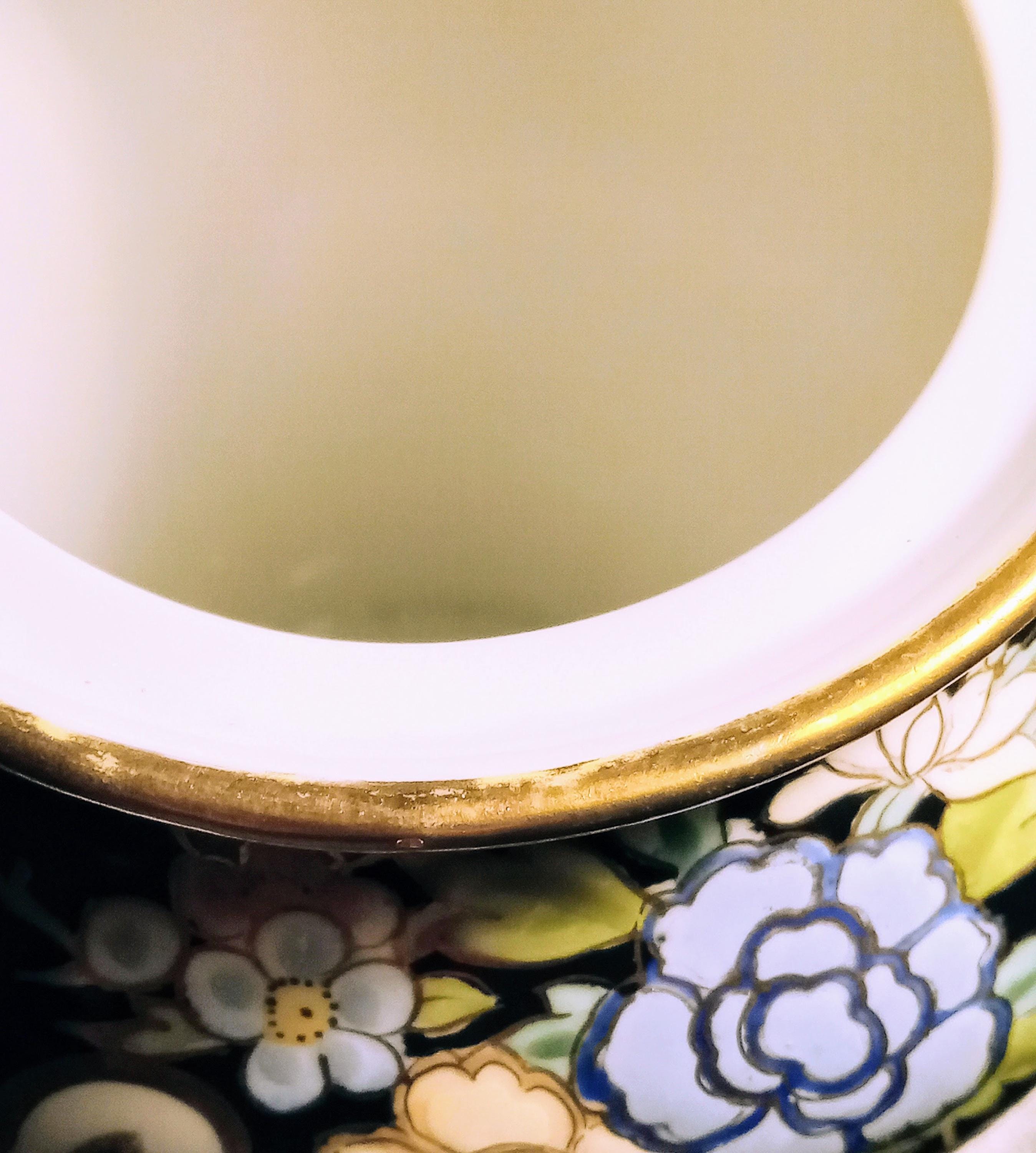 Antique Nippon Chocolate Pot: Hand Painted Noritake Porcelain (1891-1921)