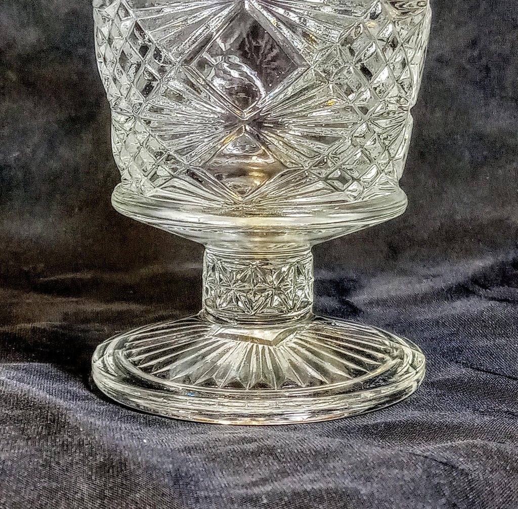 Vintage Hazel-Atlas Glass Goblets - Big Top Peanut Butter Promotion - Set of Four
