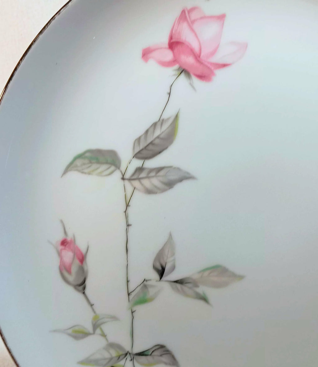 Dawn Rose Dinner Plates - Style House by Sango -Set of Three