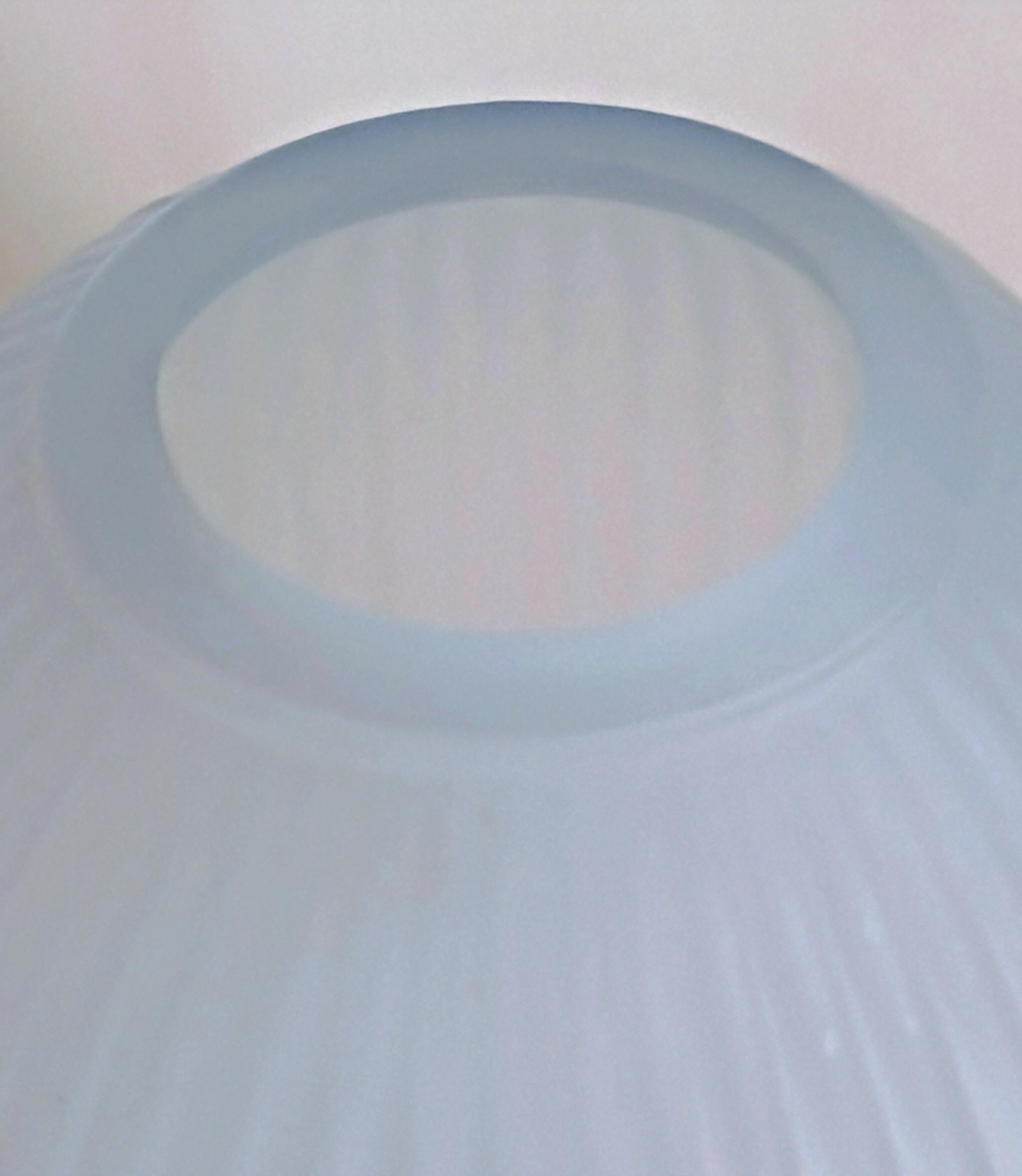 Blue Satin Finish Vase by Balos