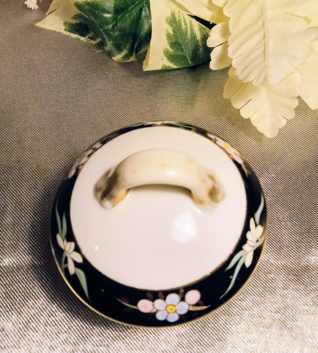 Antique Nippon Chocolate Pot: Hand Painted Noritake Porcelain (1891-1921)