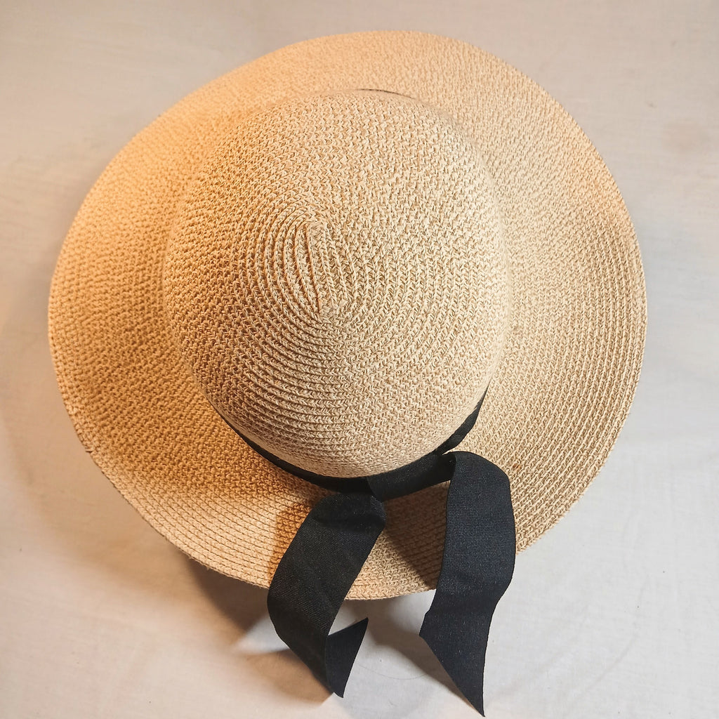 Wide Brim Straw Furtalk Sun Hat