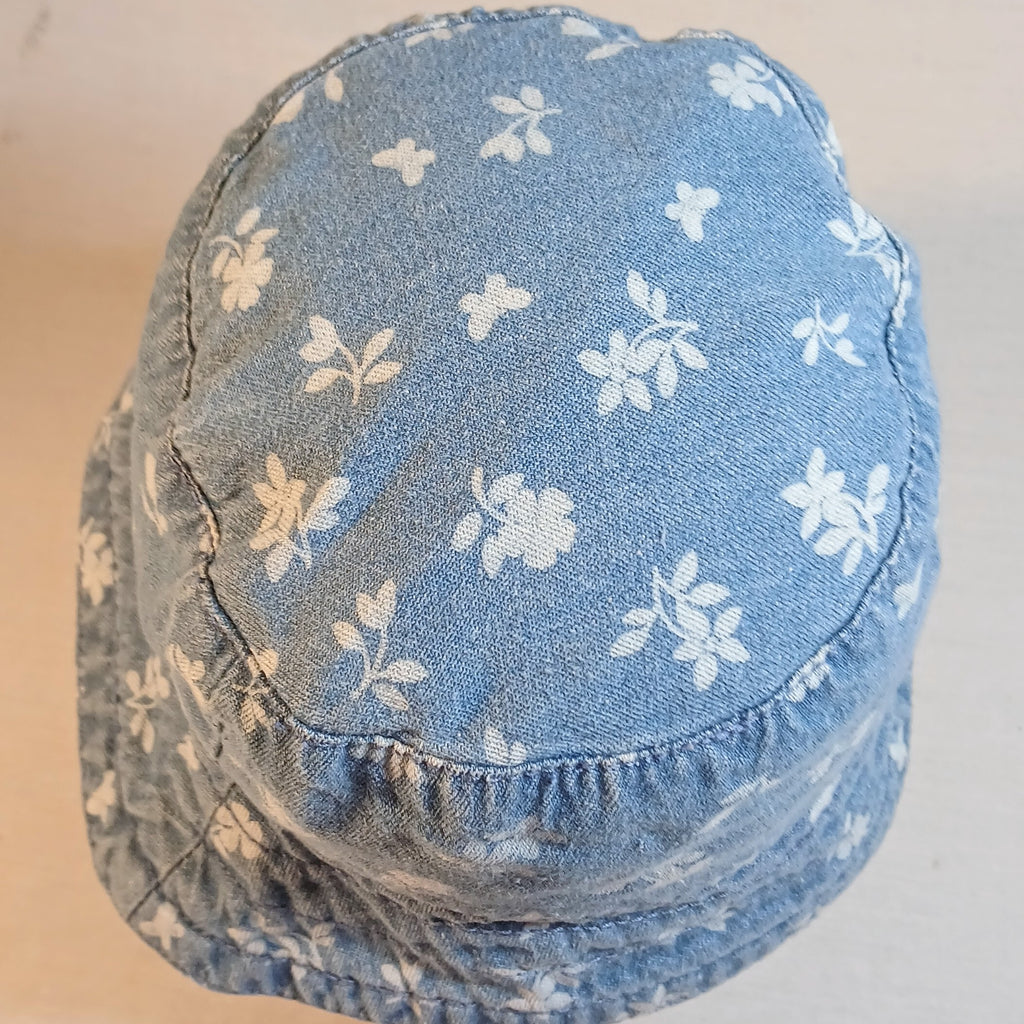 Girls Denim Bucket Hat