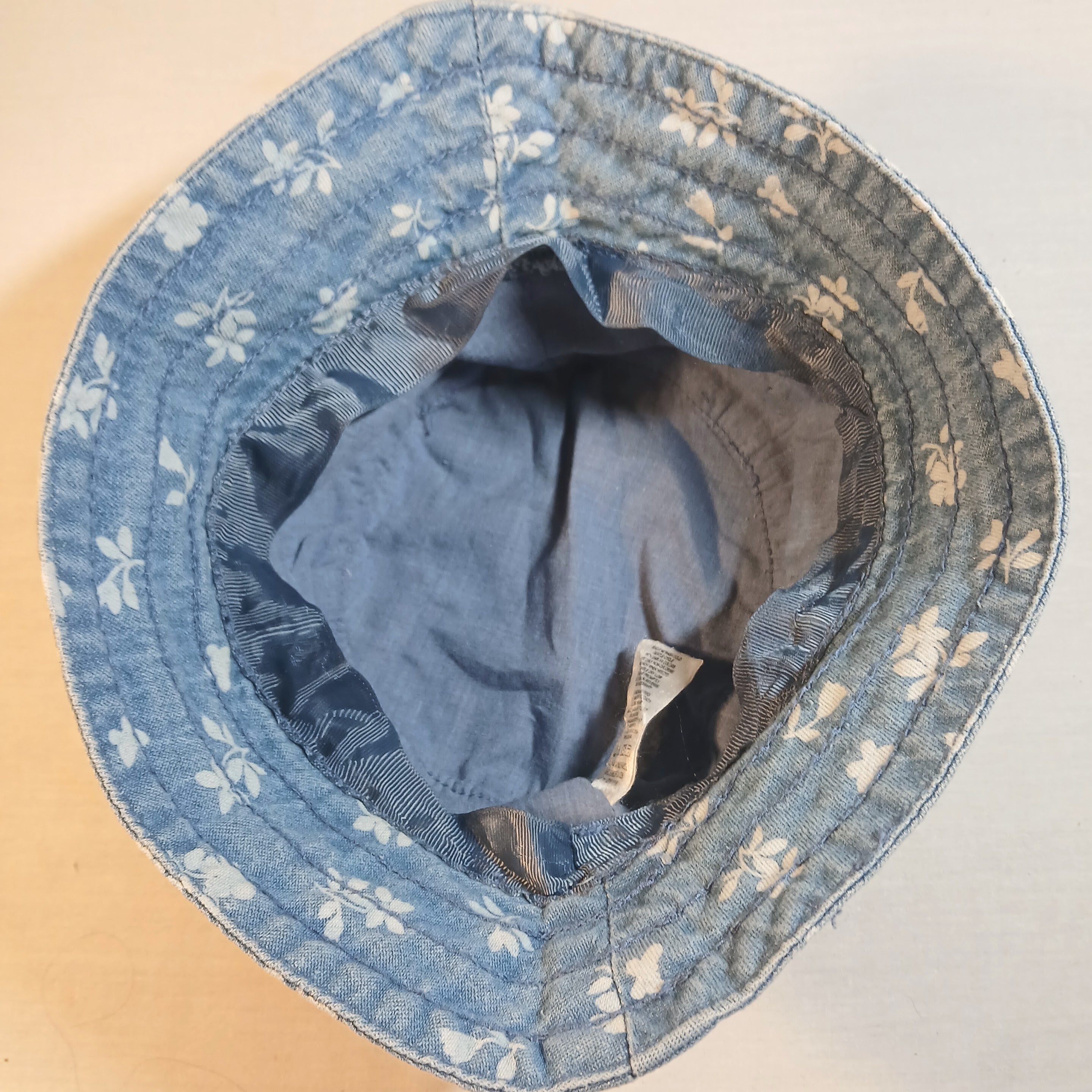 Girls Denim Bucket Hat