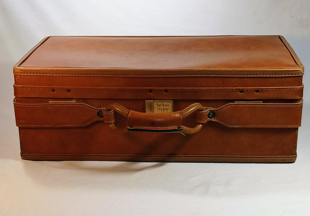 Vintage Hartmann Suitcase Caramel Tan | Mid Century Travel Case