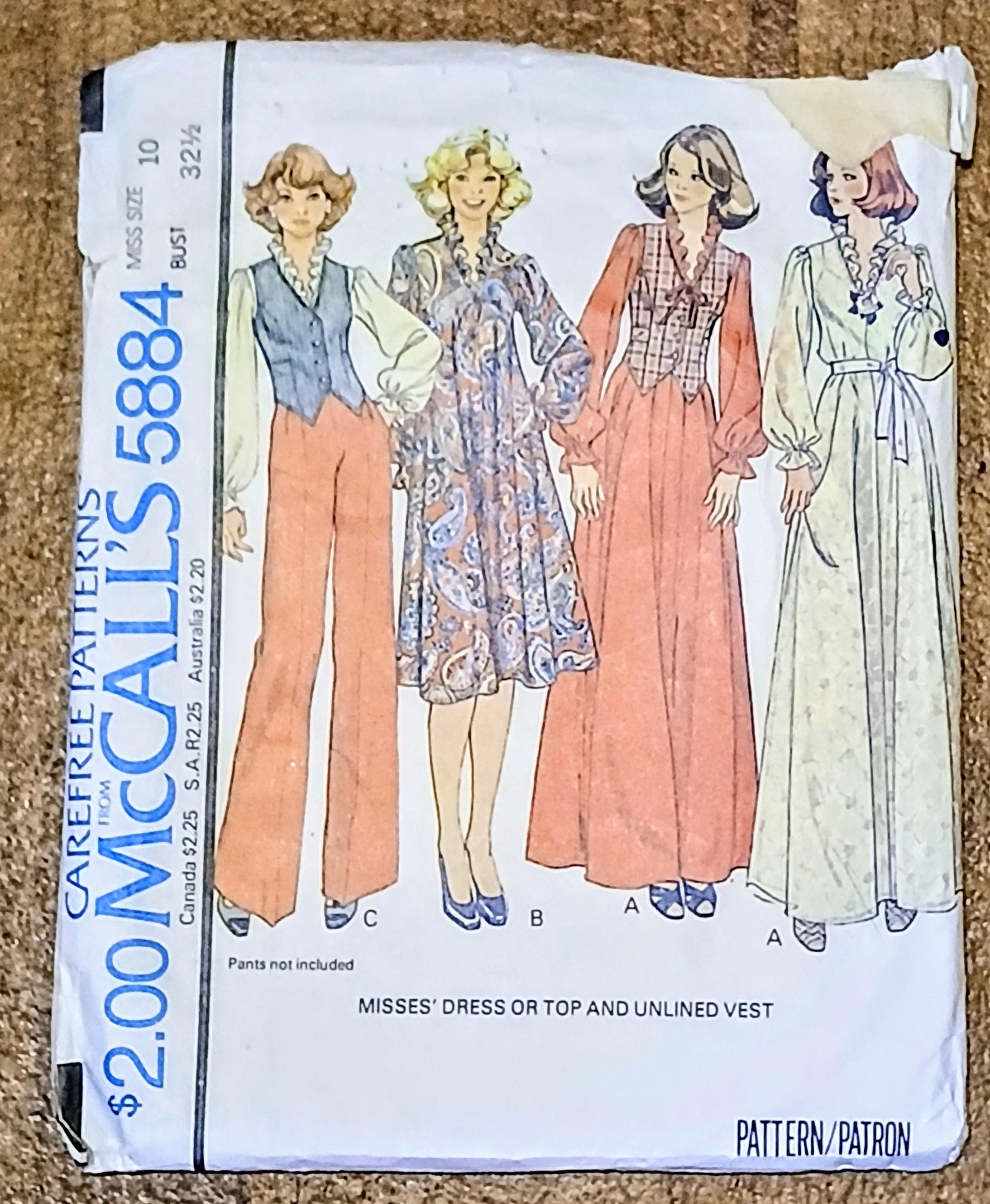 Vintage Sewing Patterns - McCalls - 1977 to 1979 - Your Choice