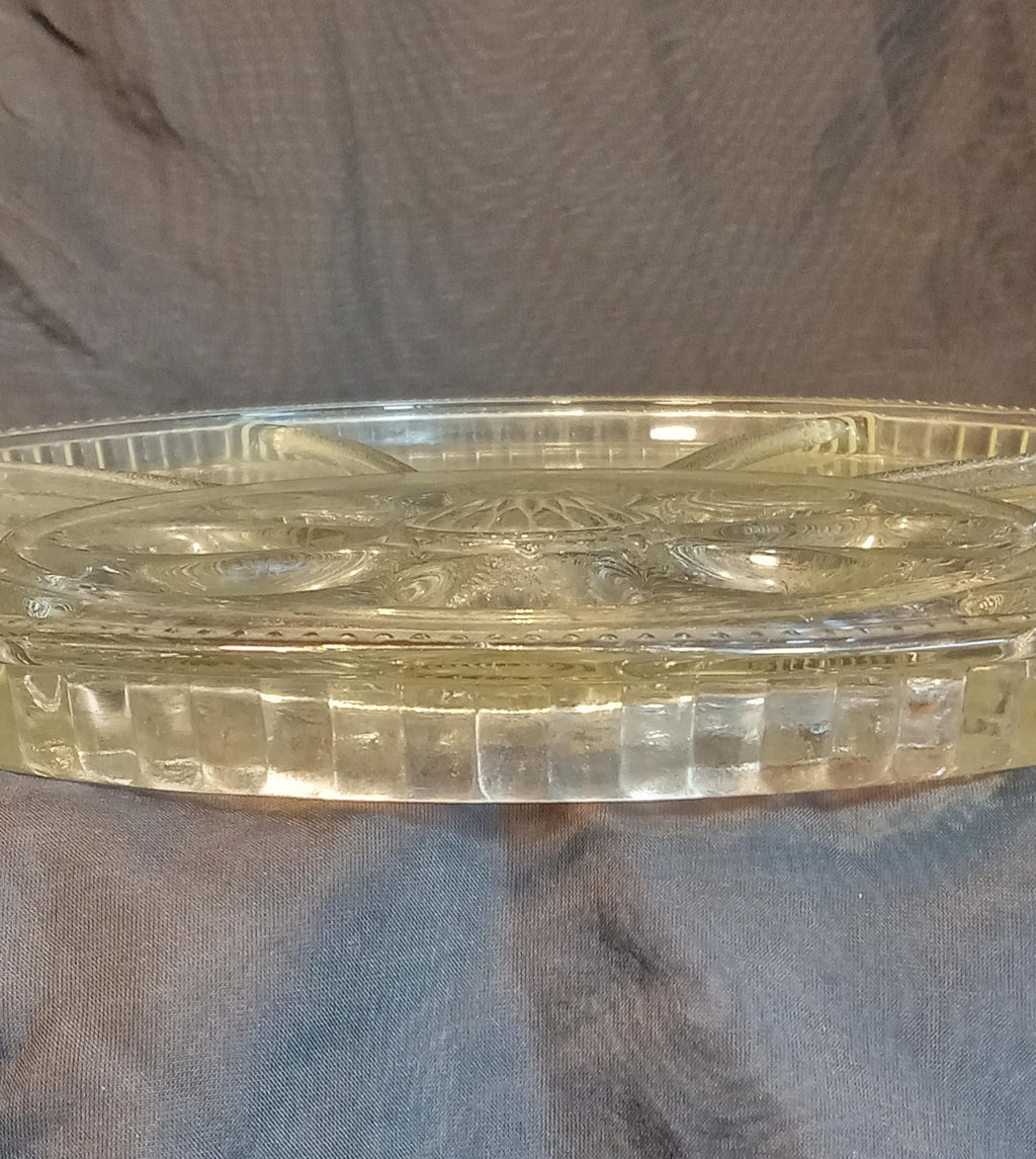 Vintage Indiana Glass - Deviled Egg Platter