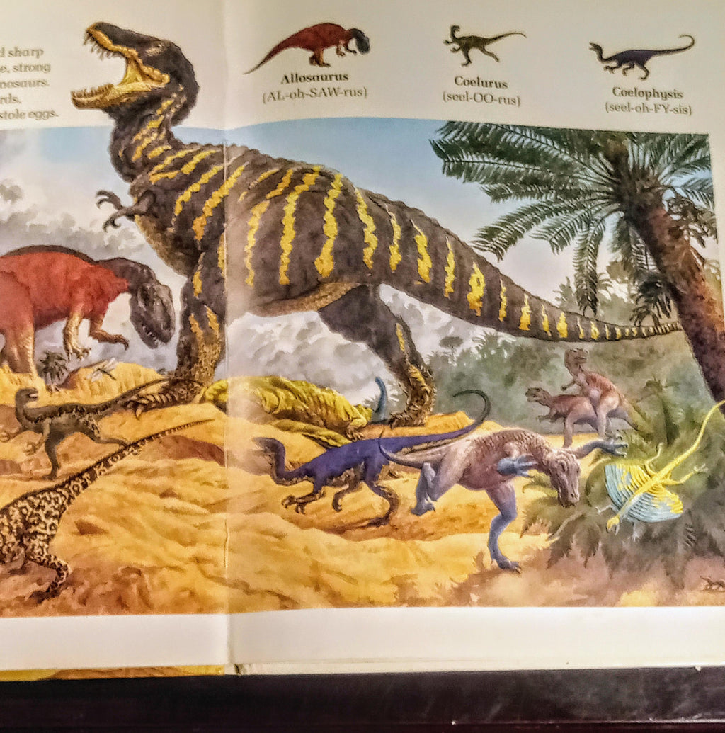 Vintage Dinosaur & Prehistoric Animals Book Lot | 3 First Edition 1988–1993