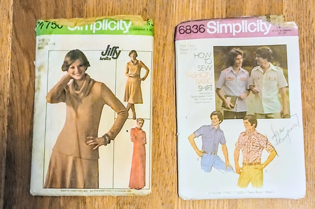 Simplicity Clothing Patterns - Uncut - Men's & Women's - Your Choice