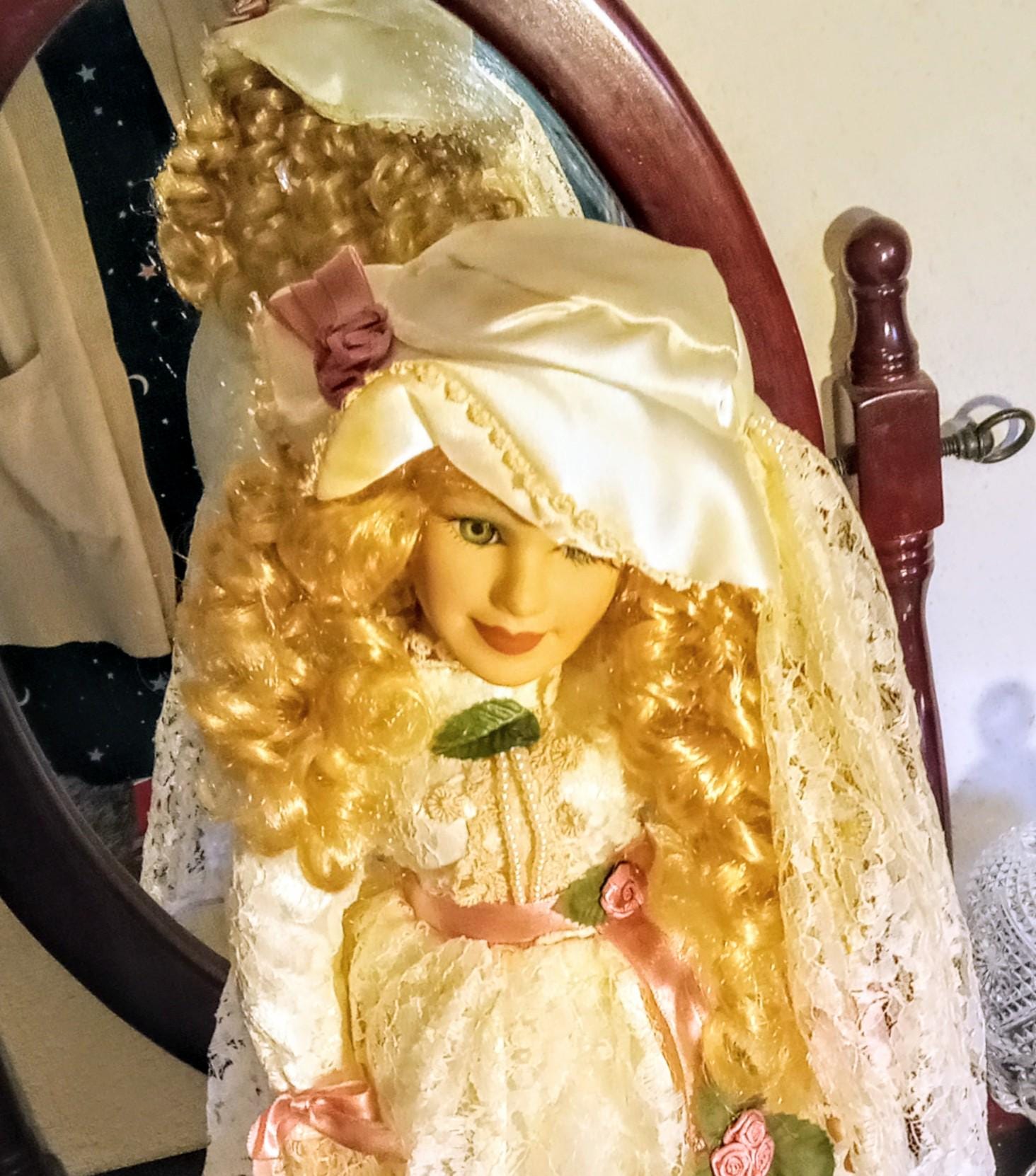 Vintage Porcelain Doll by Ashley Belle - “Cathy” - Original Box
