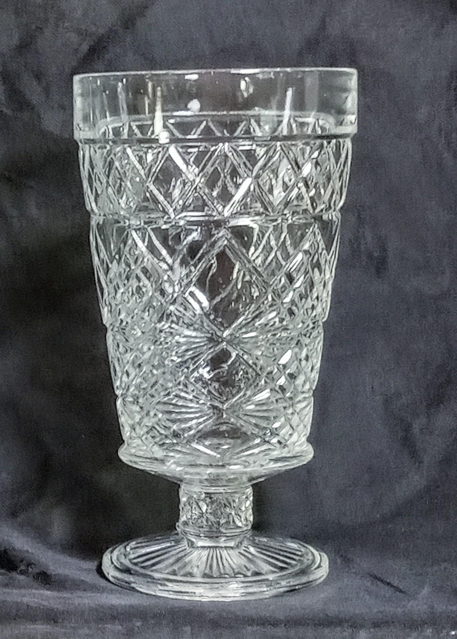 Vintage Hazel-Atlas Glass Goblets - Big Top Peanut Butter Promotion - Set of Four