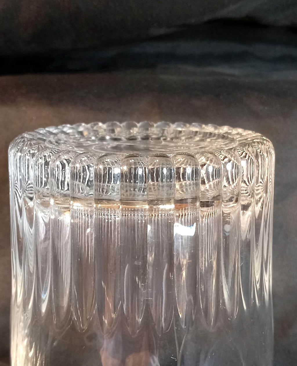 Vintage Crown Royal Low Ball Rocks Whiskey Glasses - Set of two