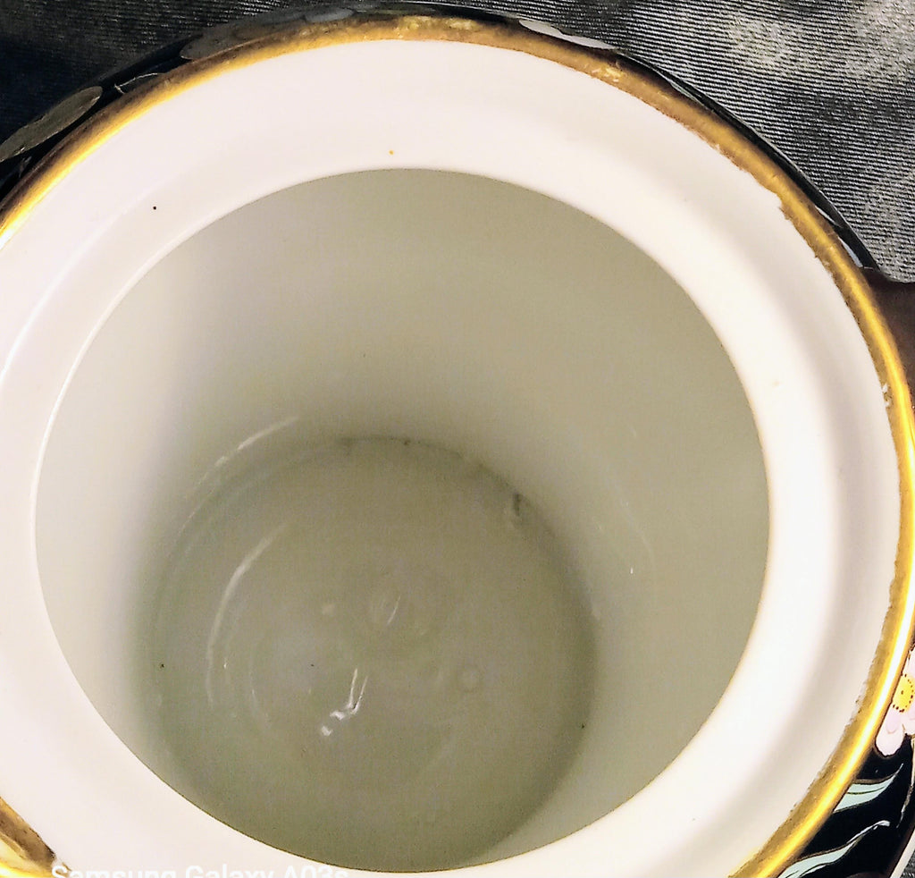 Antique Nippon Chocolate Pot: Hand Painted Noritake Porcelain (1891-1921)