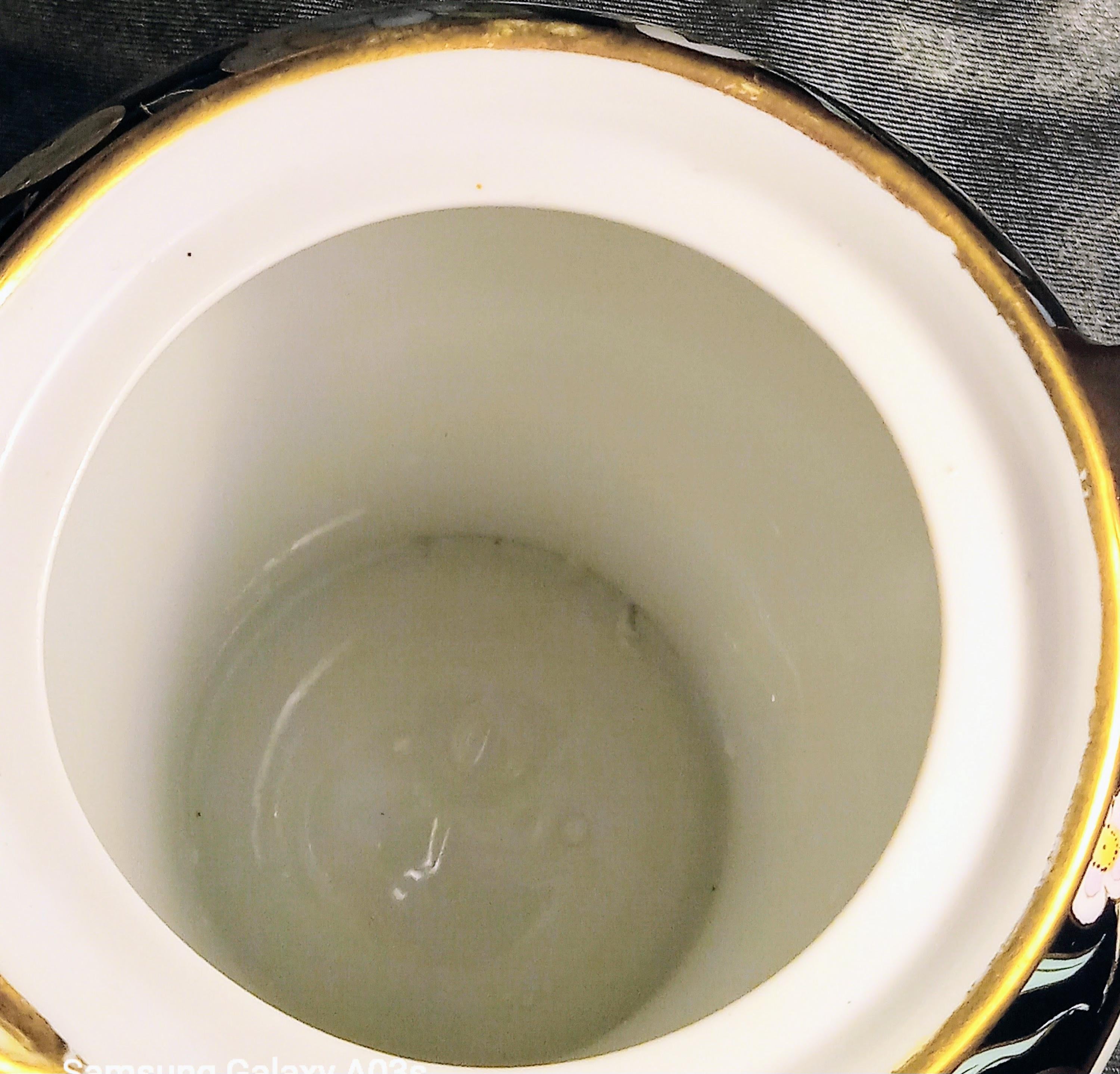 Antique Nippon Chocolate Pot: Hand Painted Noritake Porcelain (1891-1921)