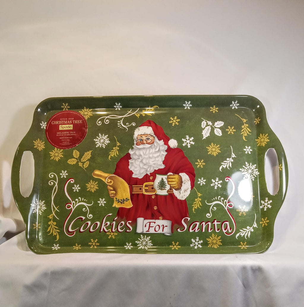Spode Christmas Tree Cookies for Santa Tray – Discontinued  – Millennium Y2K Holiday Decor