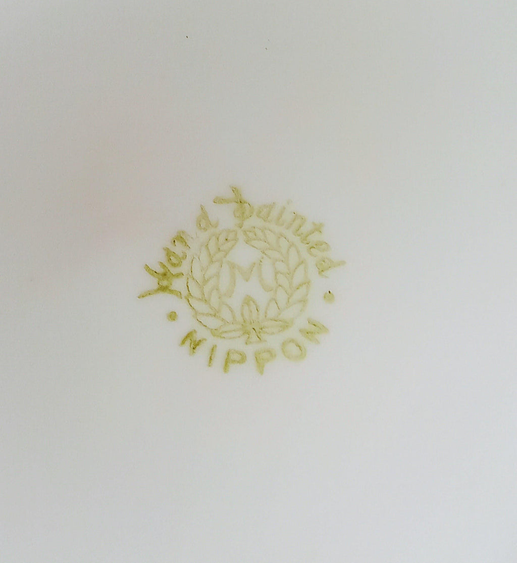 Antique Nippon Chocolate Pot: Hand Painted Noritake Porcelain (1891-1921)