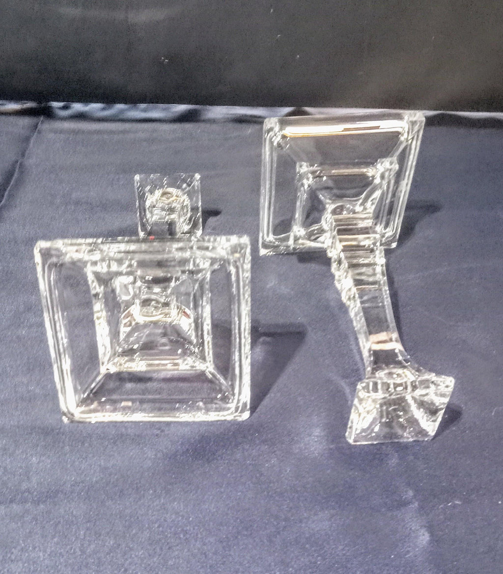 Crystal Candle Holders by DePlomb
