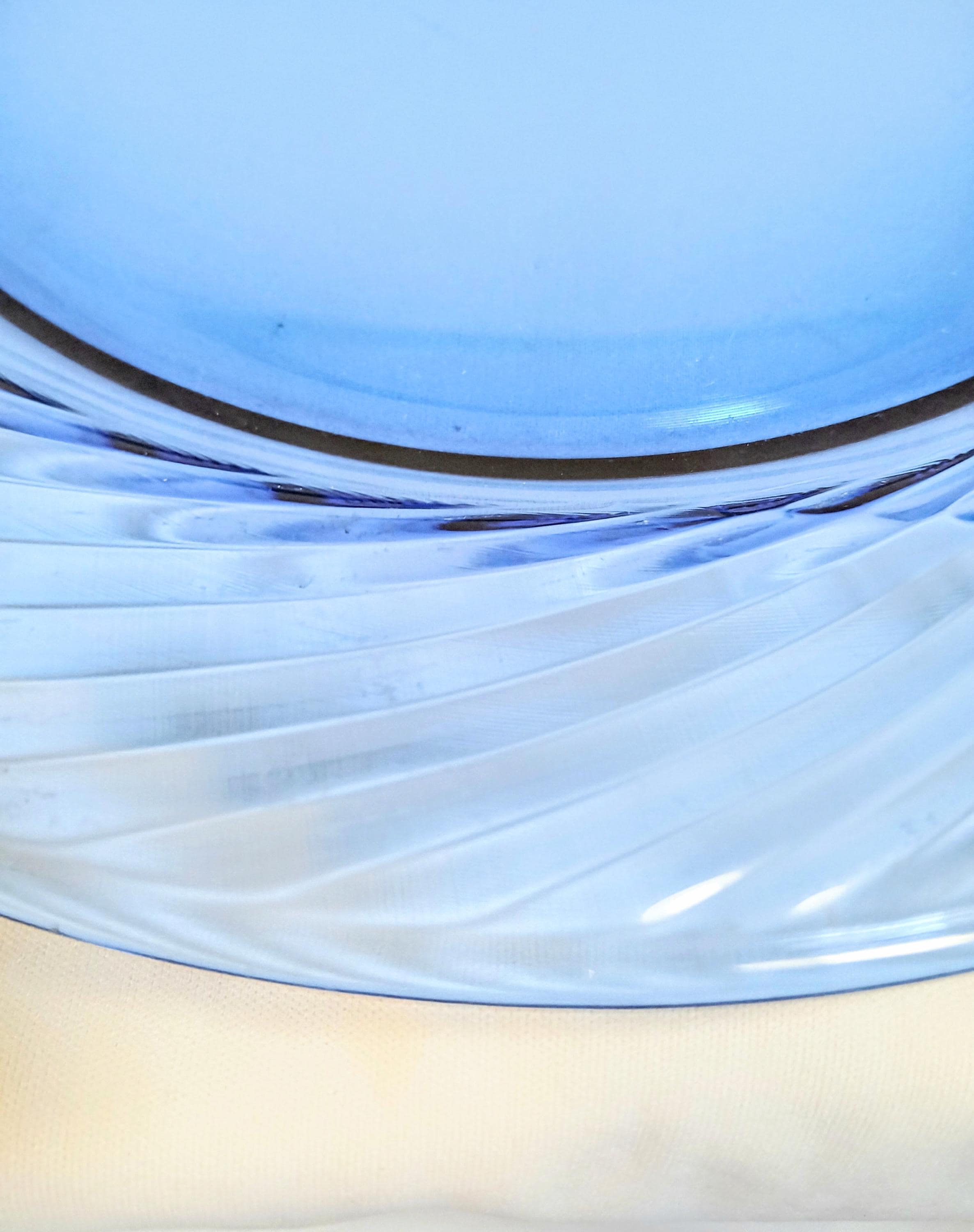 Vintage Pyrex Festiva Cobalt Blue Swirl Dinner Plates | Set of 6