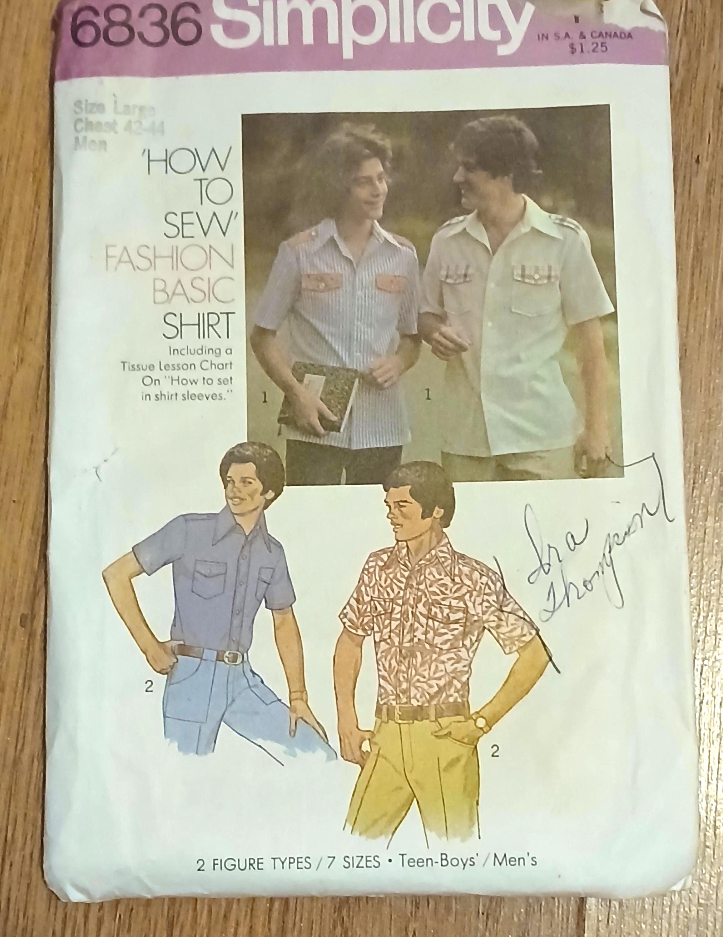 Simplicity Clothing Patterns - Uncut - Men's & Women's - Your Choice