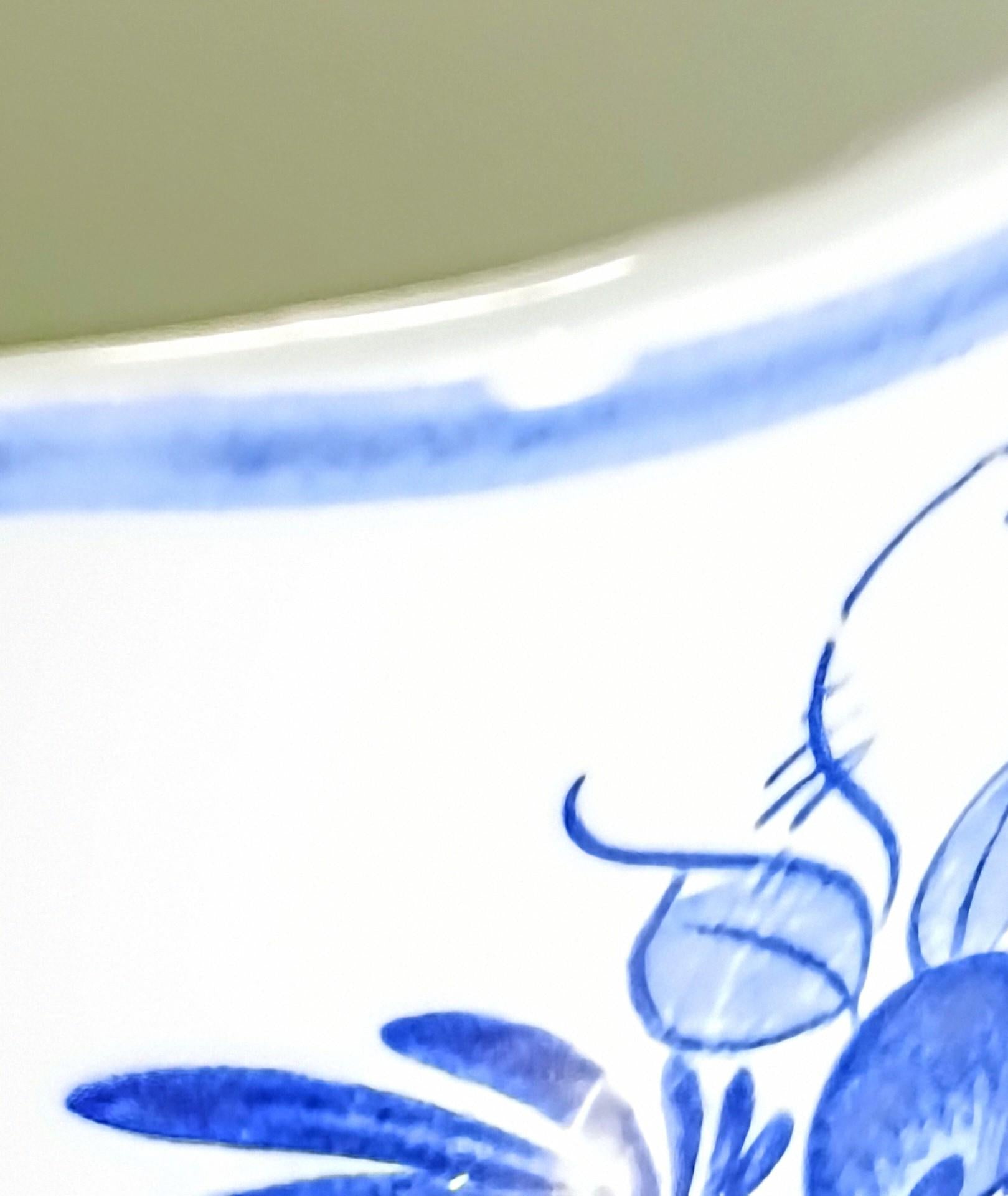 Vintage Pitcher | Ardco Dallas | Blue and White