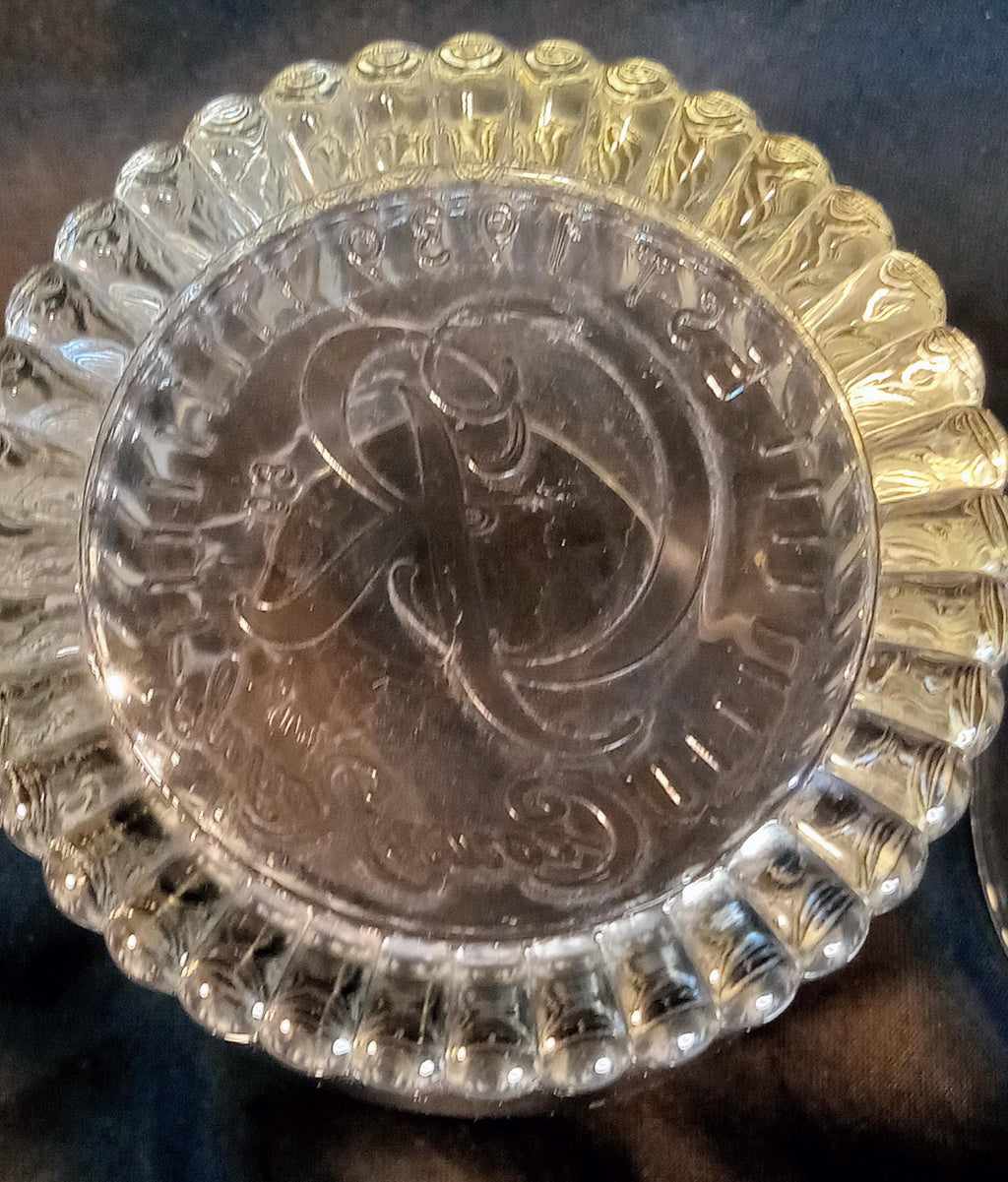 Vintage Crown Royal Low Ball Rocks Whiskey Glasses - Set of two