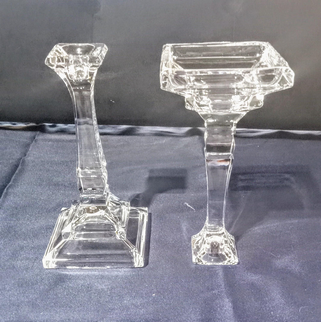 Crystal Candle Holders by DePlomb