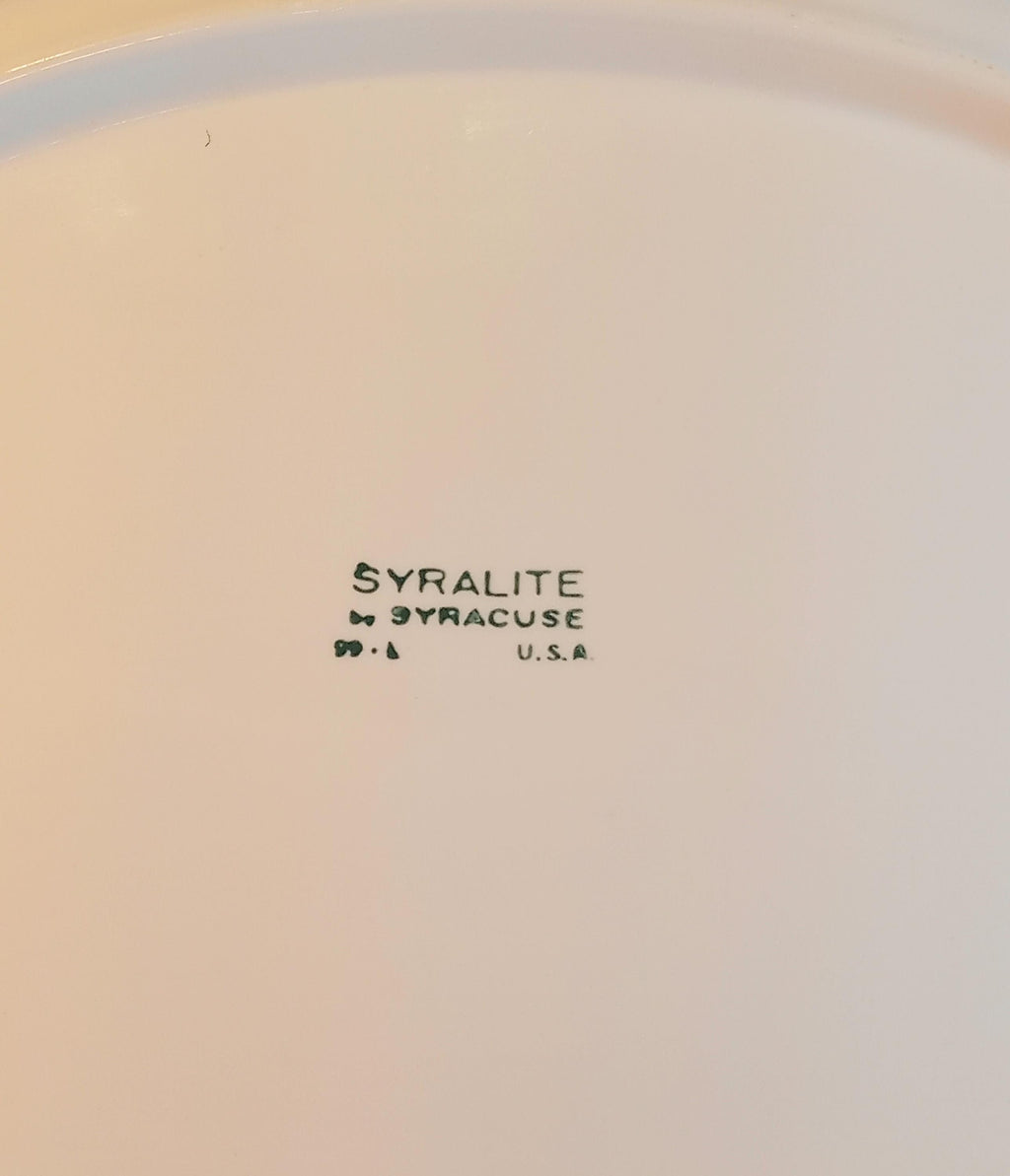 Vintage Syracuse China - Syralite Platter – 1970 Restaurant Ware