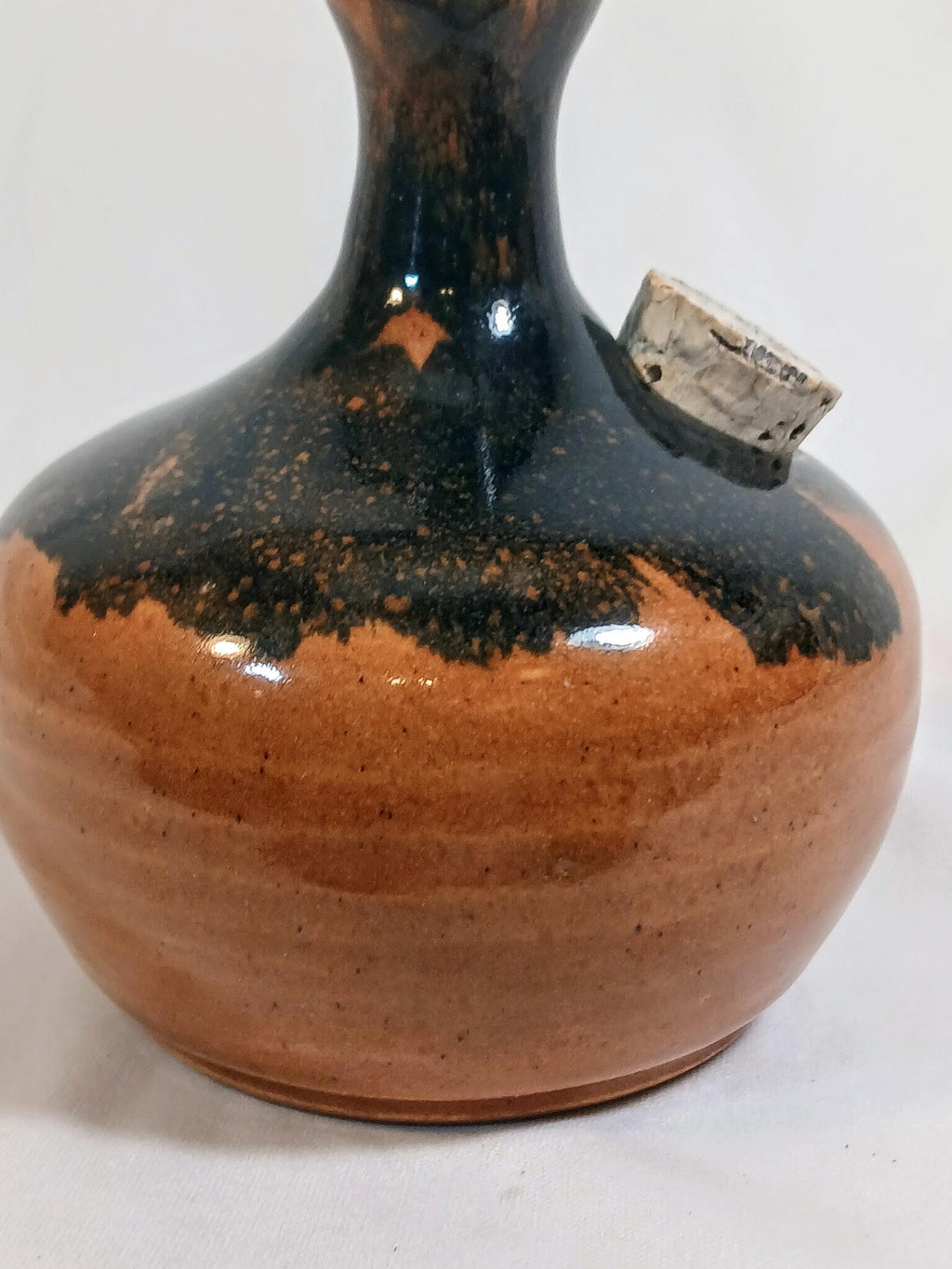 Vintage  Studio Pottery Cruet Bottle – Signed Ineke Victoria BC Canada