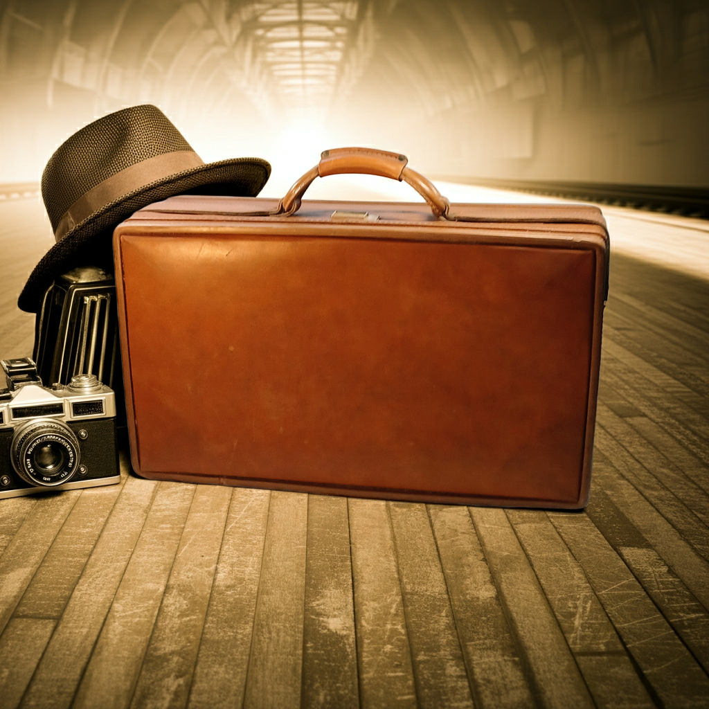 Vintage Hartmann Suitcase Caramel Tan | Mid Century Travel Case