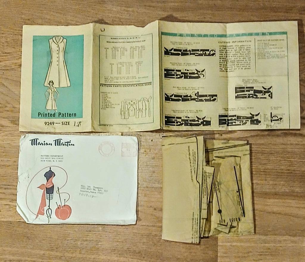 Vintage Dress Patterns |Marian Martin 1963 - 1965| Mail-Order Patterns