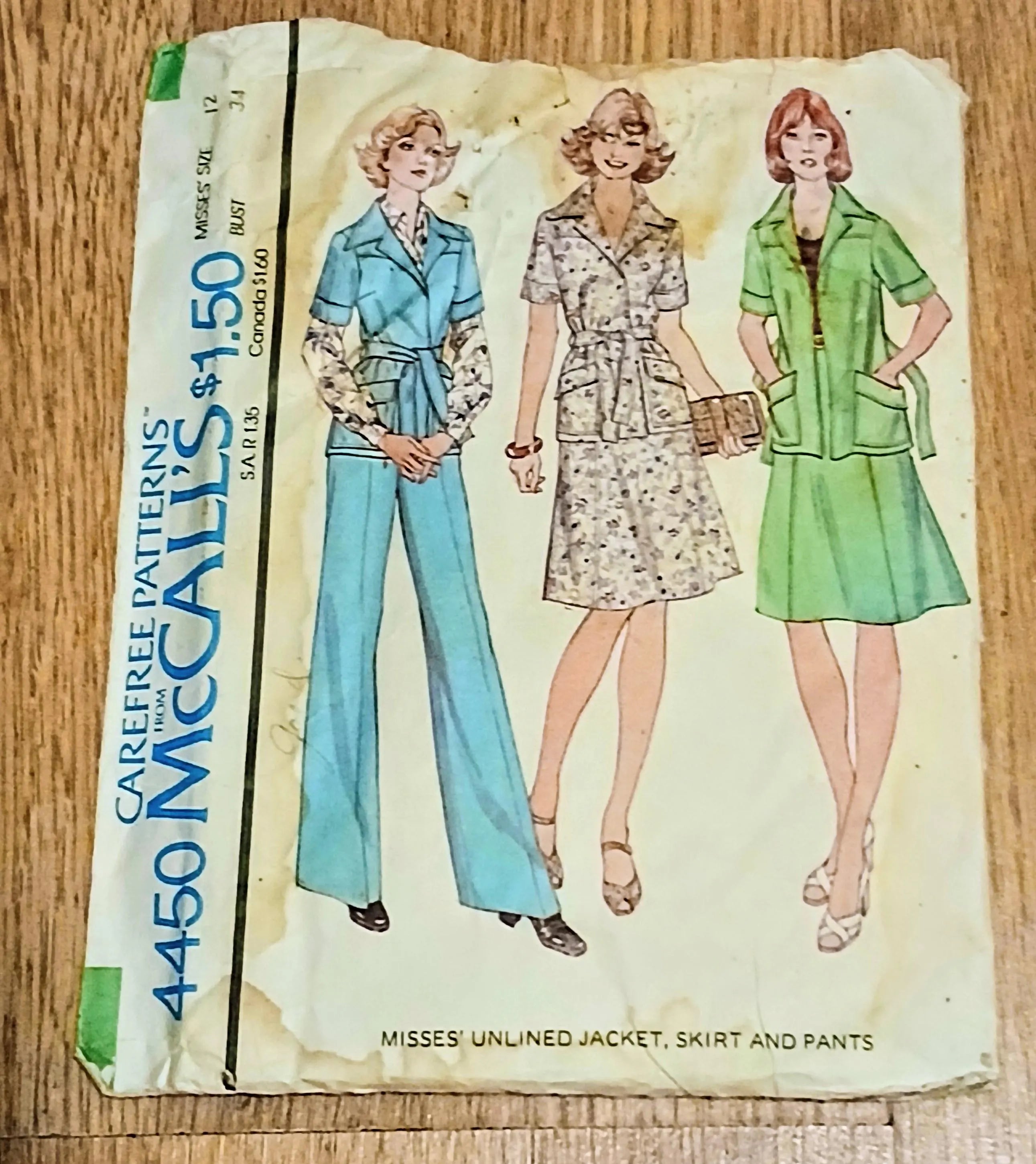 Vintage Sewing Patterns - McCalls - 1977 to 1979 - Your Choice