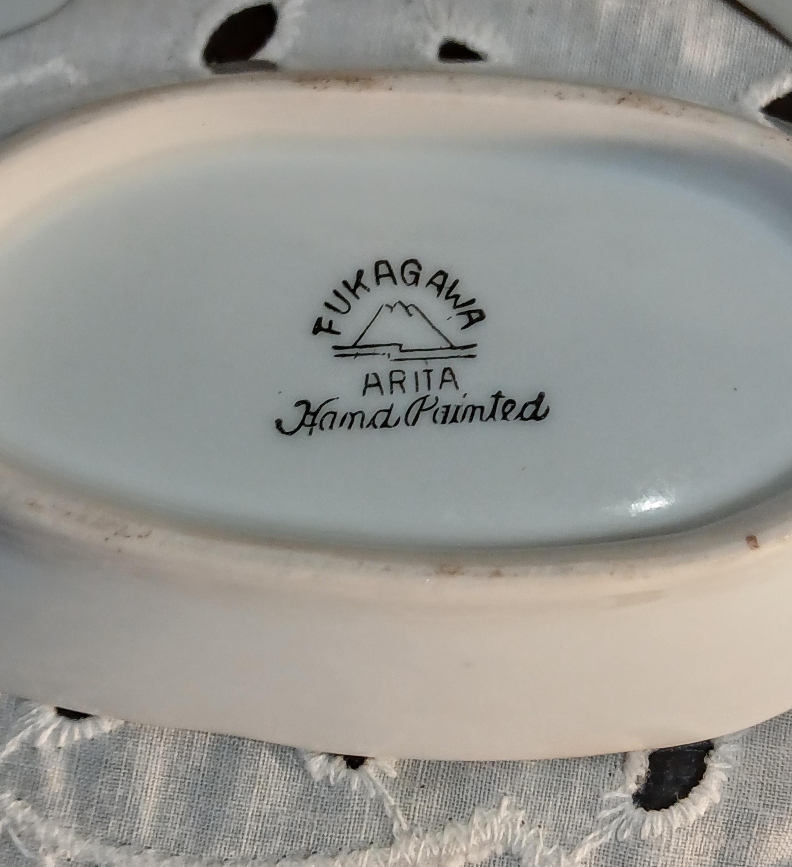 Vintage Porcelain Ring Dish/Trinket Dish - Set of 3