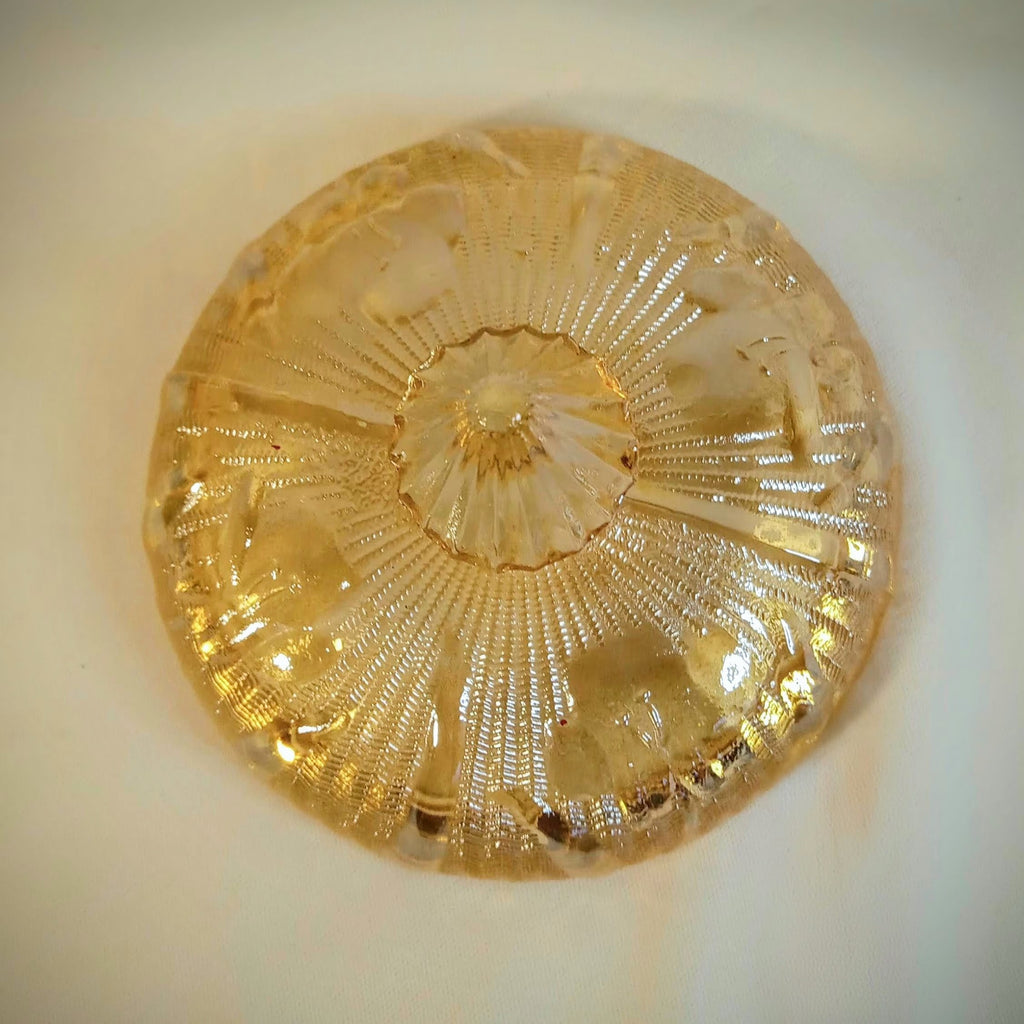 Vintage Carnival Glass  Cream & Sugar Set - Jeanette  Glass Co.